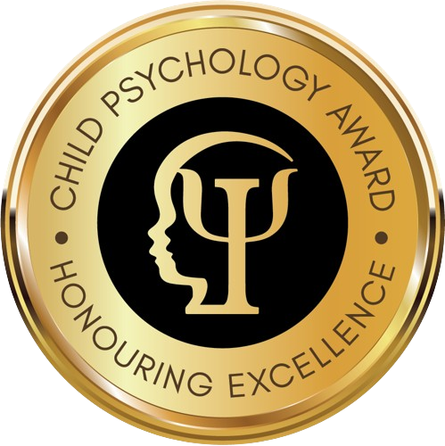 Seal: Gold Literary Excellence Award, Institute of Child Psychology